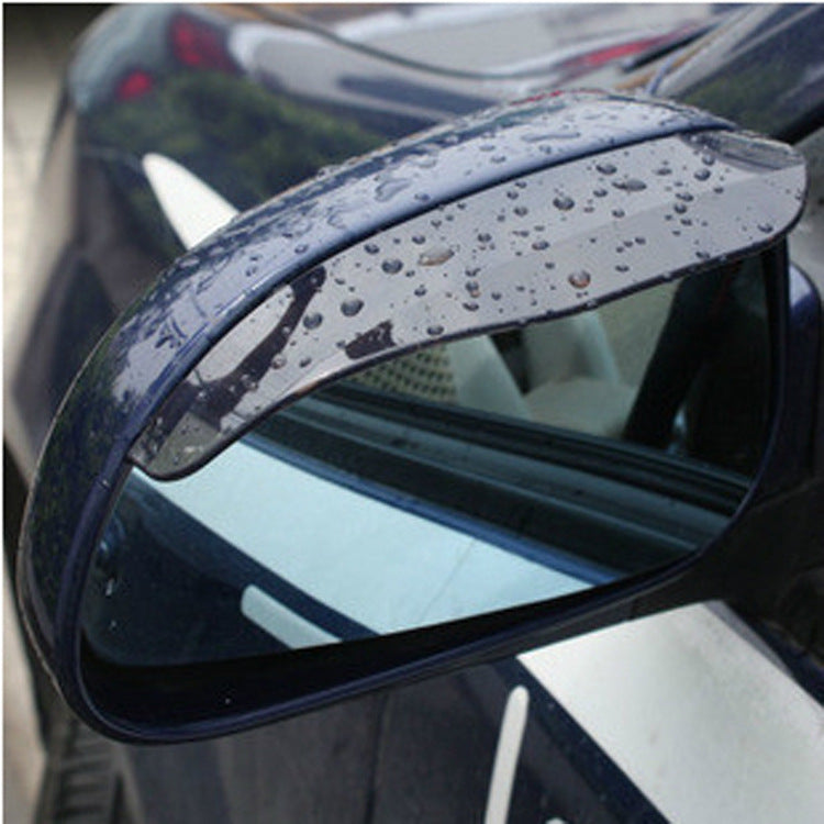 Car Rearview Mirror Rain Protection Eyebrows 2-piece Set